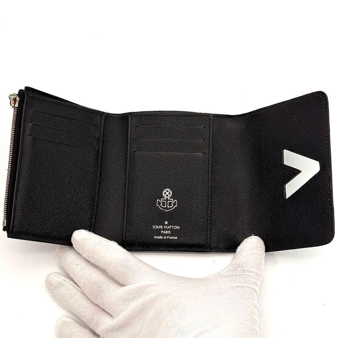 Louis Vuitton Wallet Portefeuille Twist Compact Epi Black — view 4