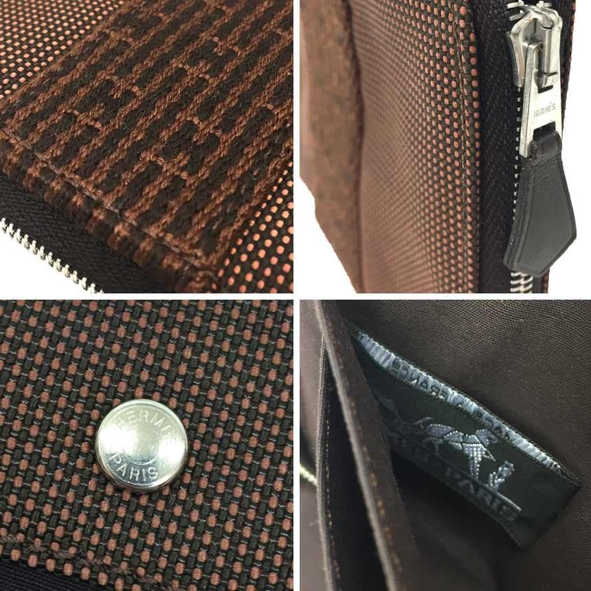 Hermes Her Line Perth PM Fold Wallet Brown — view 3