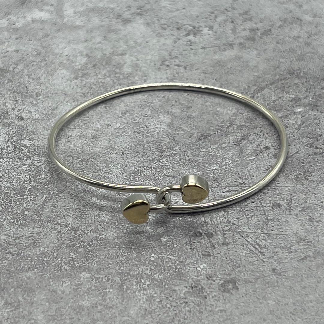 Tiffany & Co Double Heart Hook Bangle Combination Bracelet