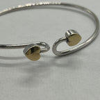 Tiffany & Co Double Heart Hook Bangle Combination Bracelet — view 5
