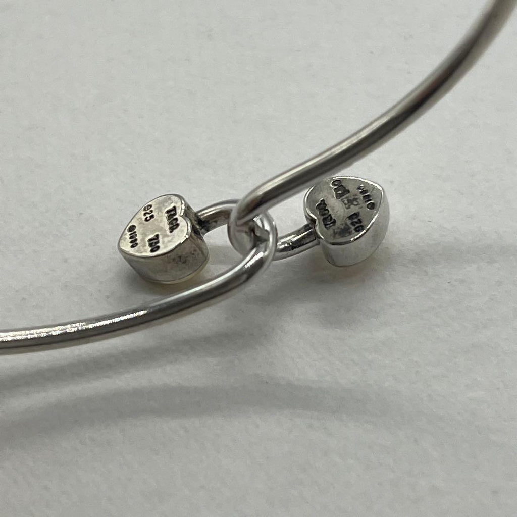 Tiffany & Co Double Heart Hook Bangle Combination Bracelet — view 6