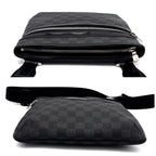 Louis Vuitton Damier Graphite Thomas Shoulder Bag Gray — view 5