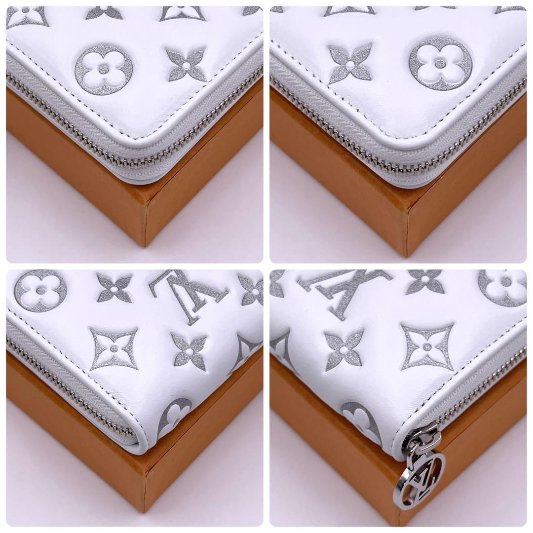 Louis Vuitton Cousin Zippy Wallet White — view 8