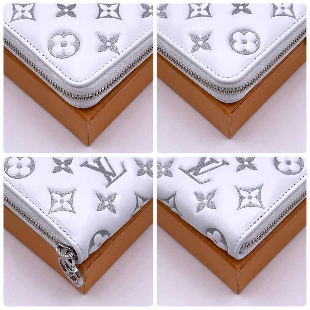 Louis Vuitton Cousin Zippy Wallet White — view 9