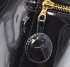 Chanel CC Logo Patent Leather Vanity — view 8