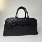Chanel Quilted Caviar Leather Handbag — view 5