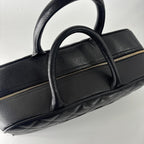 Chanel Quilted Caviar Leather Handbag — view 8