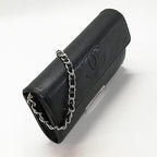 Chanel Caviar Quilted Wallet Black — view 2