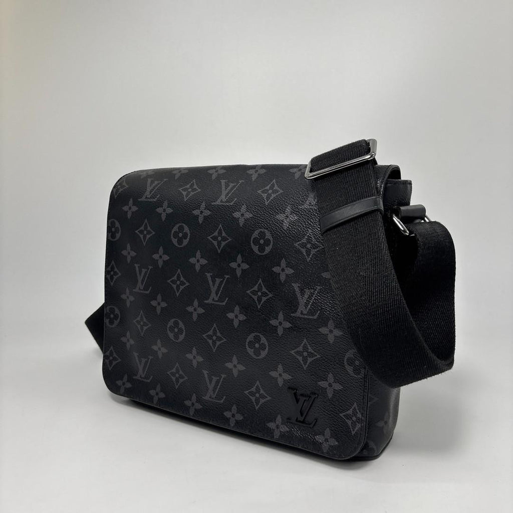 Louis Vuitton Monogram Eclipse District PM Shoulder Bag — view 2