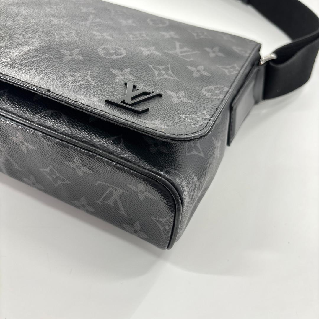Louis Vuitton Monogram Eclipse District PM Shoulder Bag — view 8