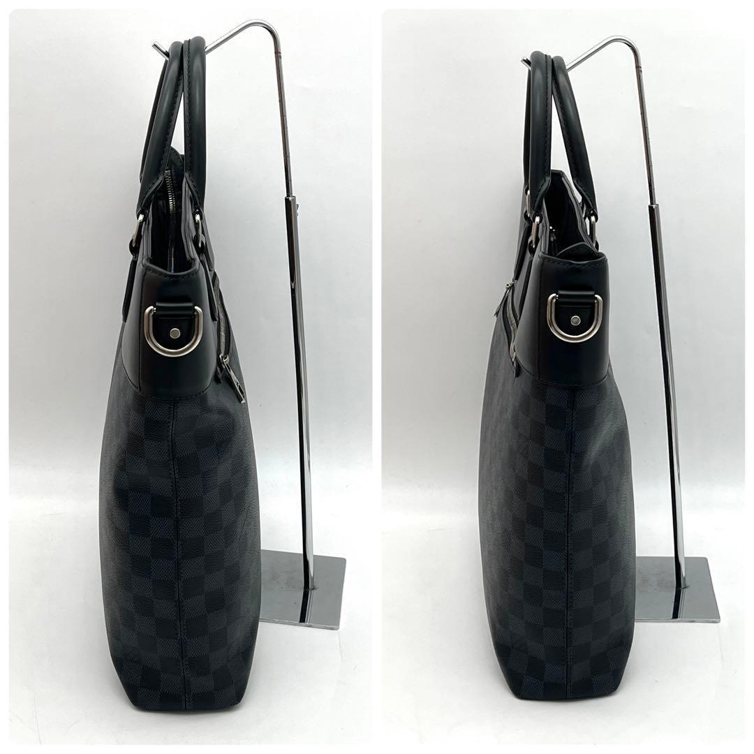 Louis Vuitton Damier Graphite Cobalt Newport Tote