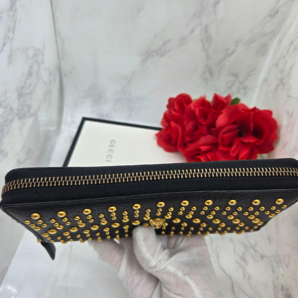 Gucci Wallet Animalier Tiger Studs — view 9