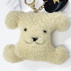 Celine Triomphe Pom Charm Dog Beige — view 5