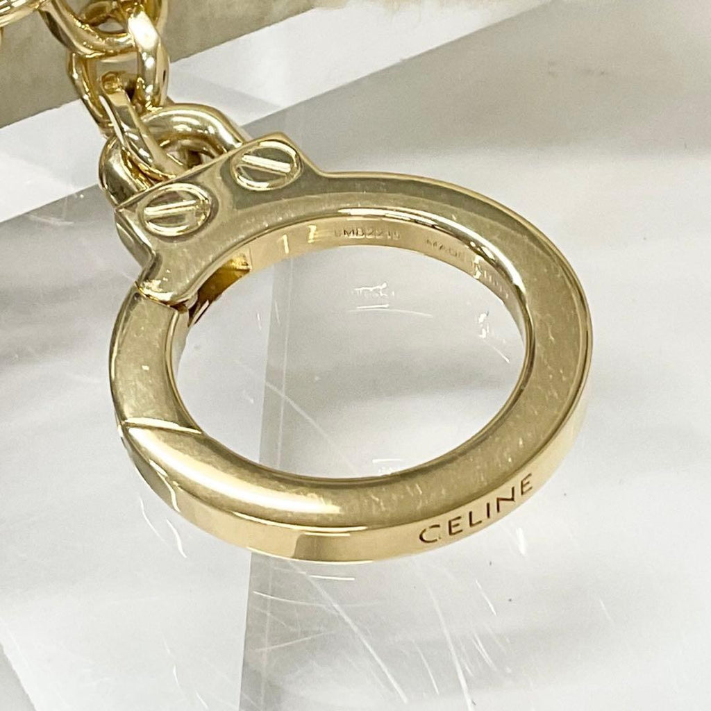 Celine Triomphe Pom Charm Dog Beige — view 6