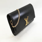 Louis Vuitton Pochette e GM Black Noir Shoulder Bag — view 2