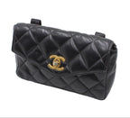 Chanel Quilted Leather Mini Waist Pouch — view 3