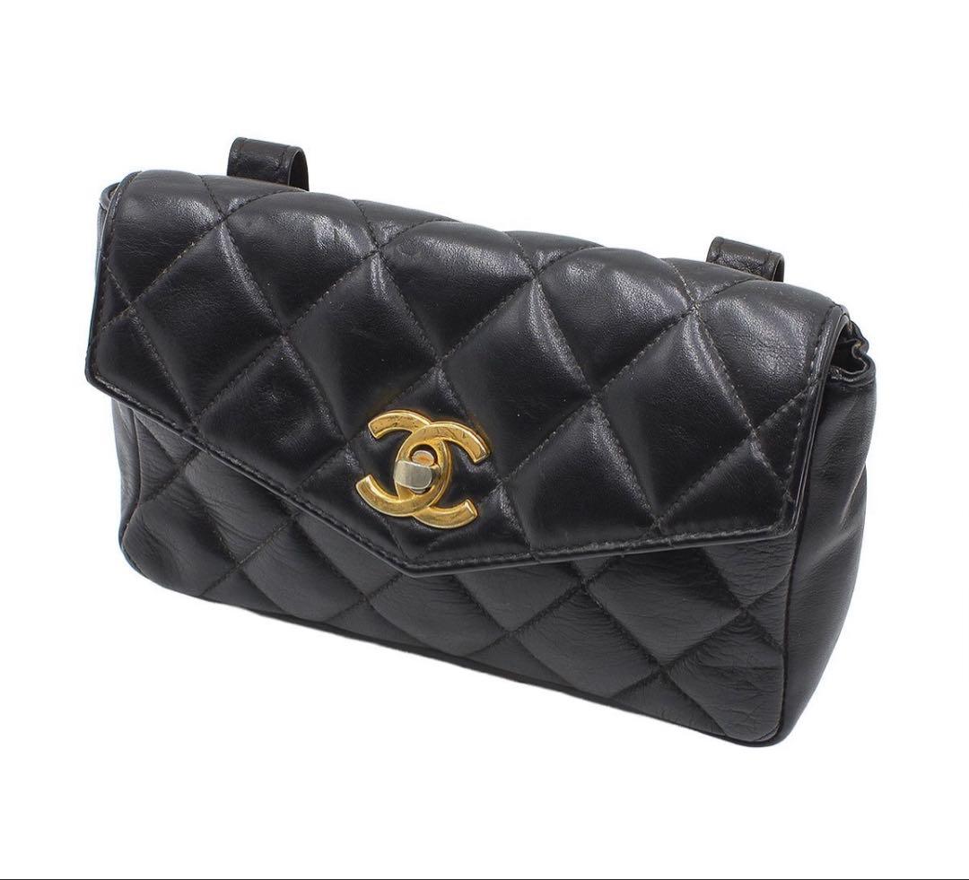 Chanel Quilted Leather Mini Waist Pouch — view 3
