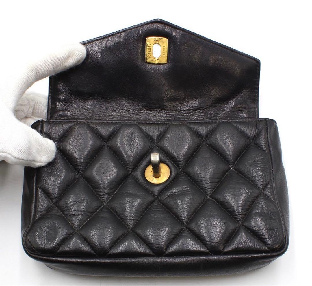 Chanel Quilted Leather Mini Waist Pouch — view 7