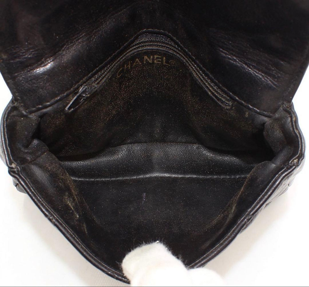 Chanel Quilted Leather Mini Waist Pouch — view 8