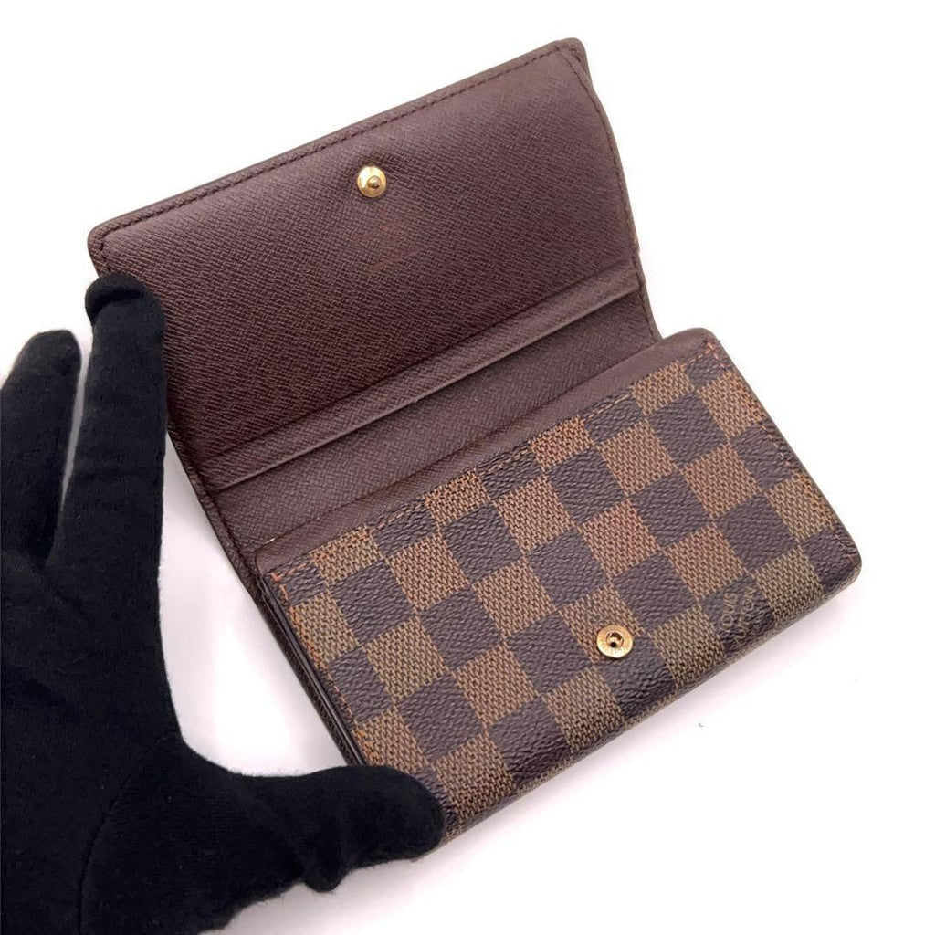 Louis Vuitton Damier Ebene Tresor Bifold Wallet — view 3