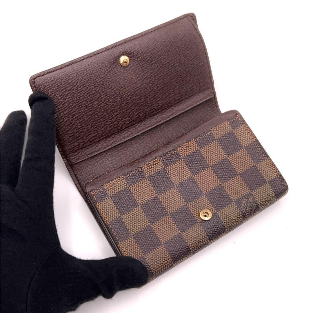 Louis Vuitton Damier Ebene Tresor Bifold Wallet — view 3
