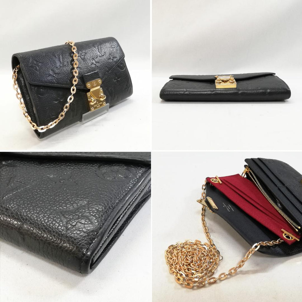 Louis Vuitton Portefeuille Metis Black — view 3