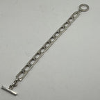 Gucci Figaro Bracelet 925 Sterling Silver Toggle Vintage 19 — view 2