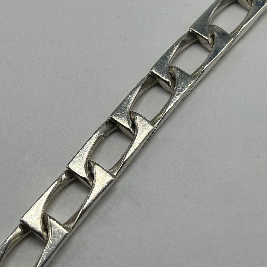 Gucci Figaro Bracelet 925 Sterling Silver Toggle Vintage 19 — view 4