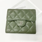 Chanel Lambskin Classic Small Wallet Coin Case — view 2