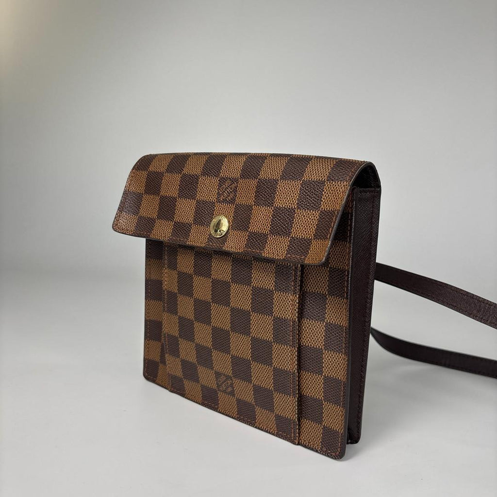 Louis Vuitton Damier Pimlico Shoulder Bag Brown — view 2