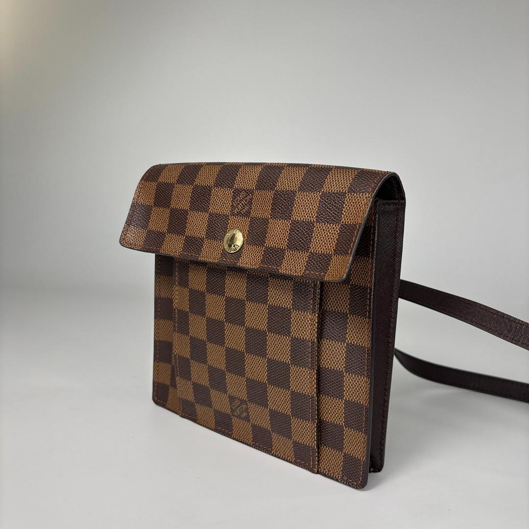Louis Vuitton Damier Pimlico Shoulder Bag Brown — view 2