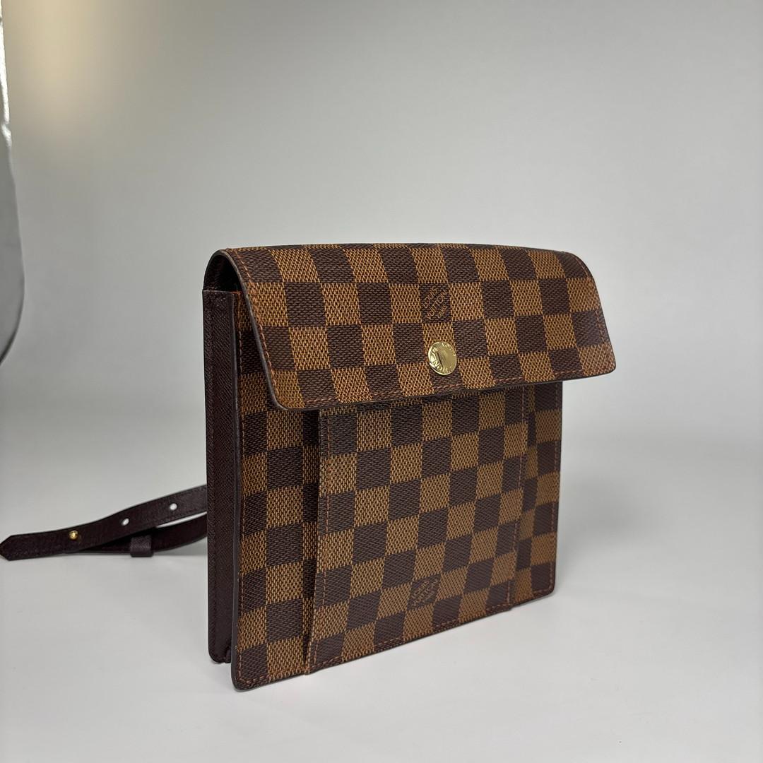 Louis Vuitton Damier Pimlico Shoulder Bag Brown — view 3