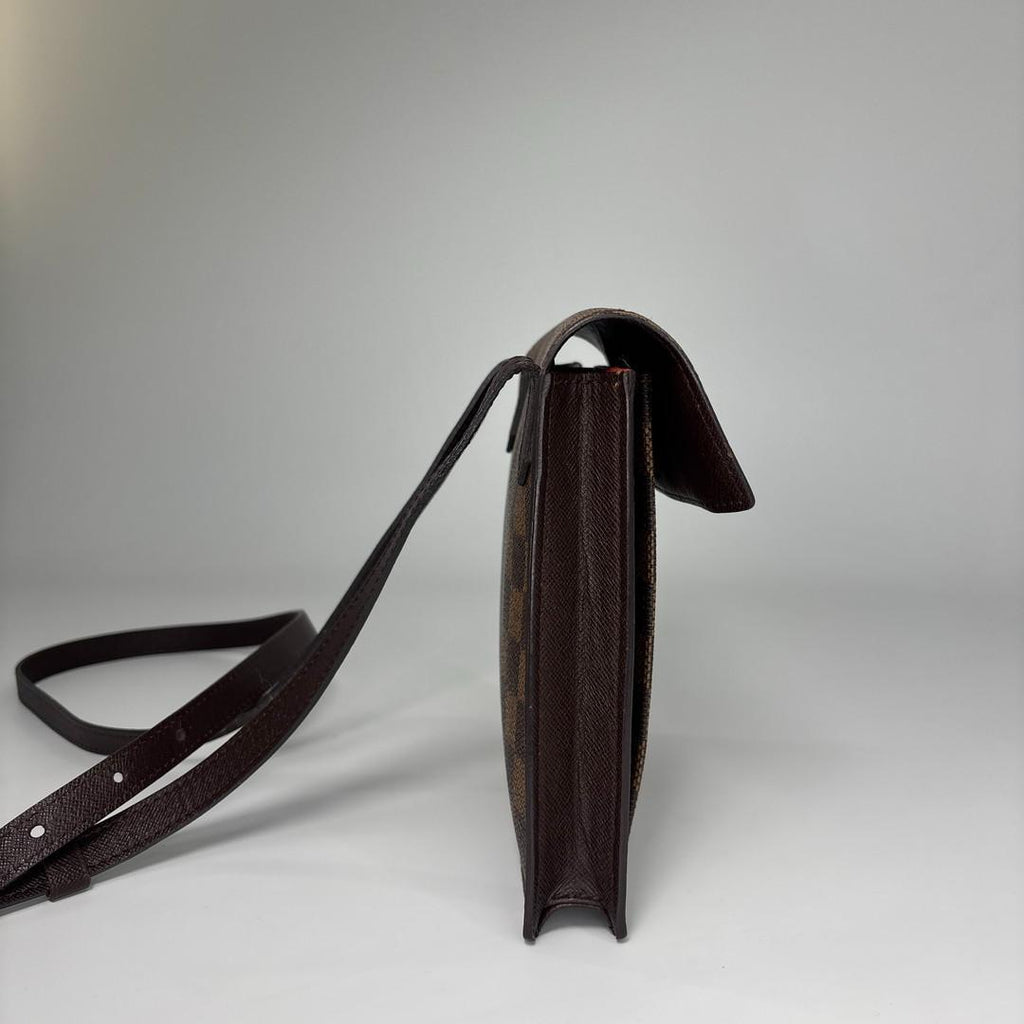 Louis Vuitton Damier Pimlico Shoulder Bag Brown — view 4