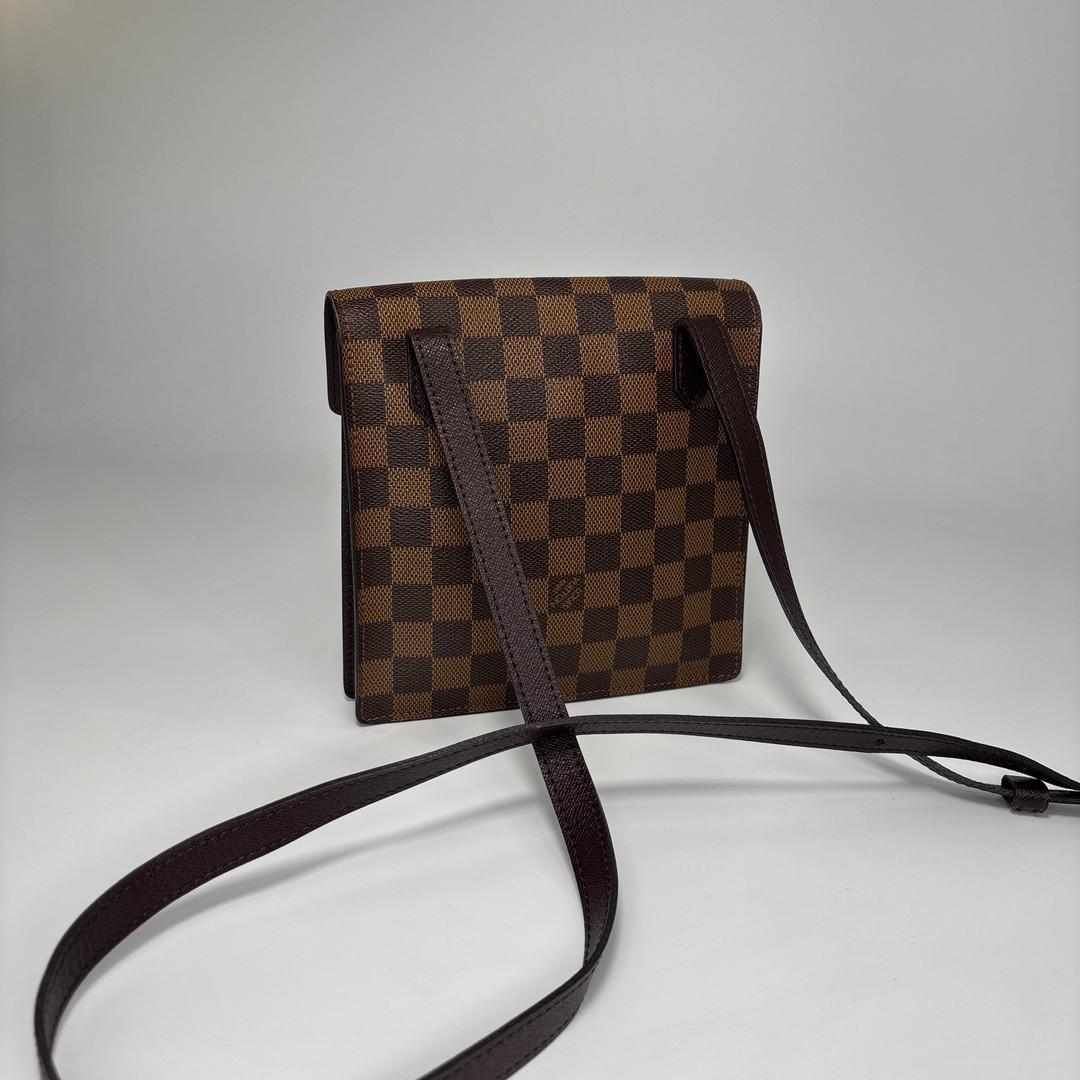 Louis Vuitton Damier Pimlico Shoulder Bag Brown — view 5