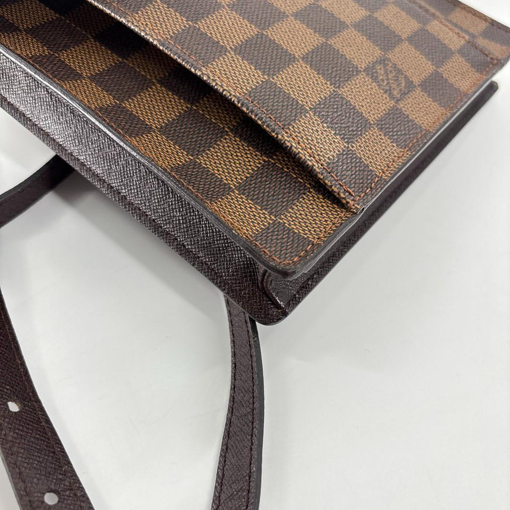 Louis Vuitton Damier Pimlico Shoulder Bag Brown — view 6