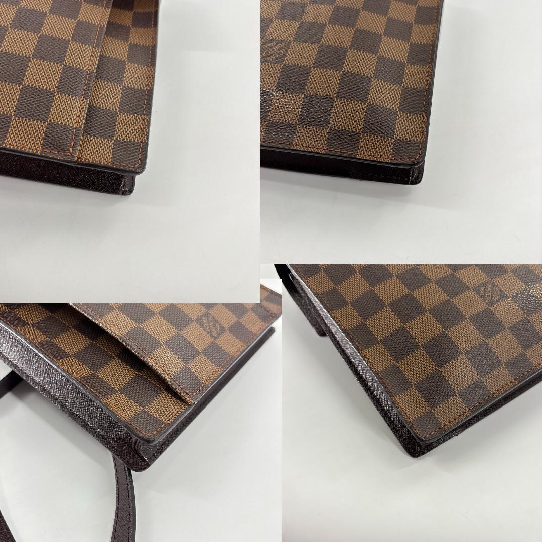 Louis Vuitton Damier Pimlico Shoulder Bag Brown — view 8