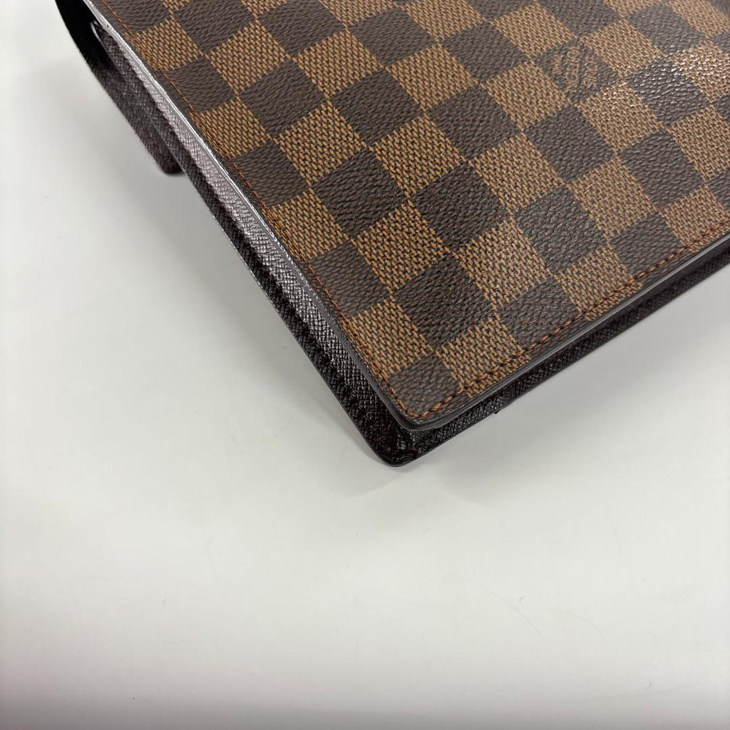 Louis Vuitton Damier Pimlico Shoulder Bag Brown — view 9