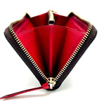Louis Vuitton Damier Portefeuille Clemence Fuchsia Wallet — view 3
