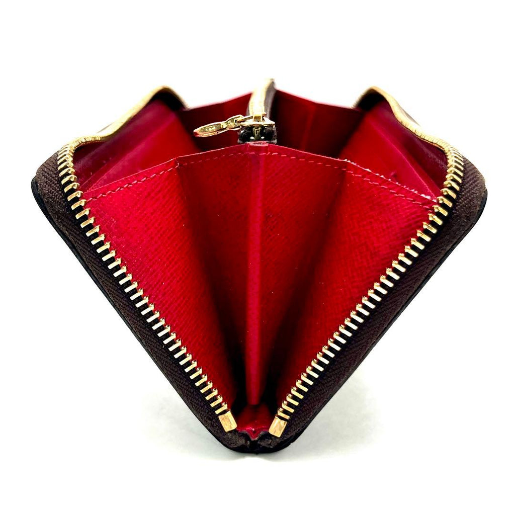 Louis Vuitton Damier Portefeuille Clemence Fuchsia Wallet — view 4
