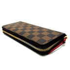 Louis Vuitton Damier Portefeuille Clemence Fuchsia Wallet — view 6