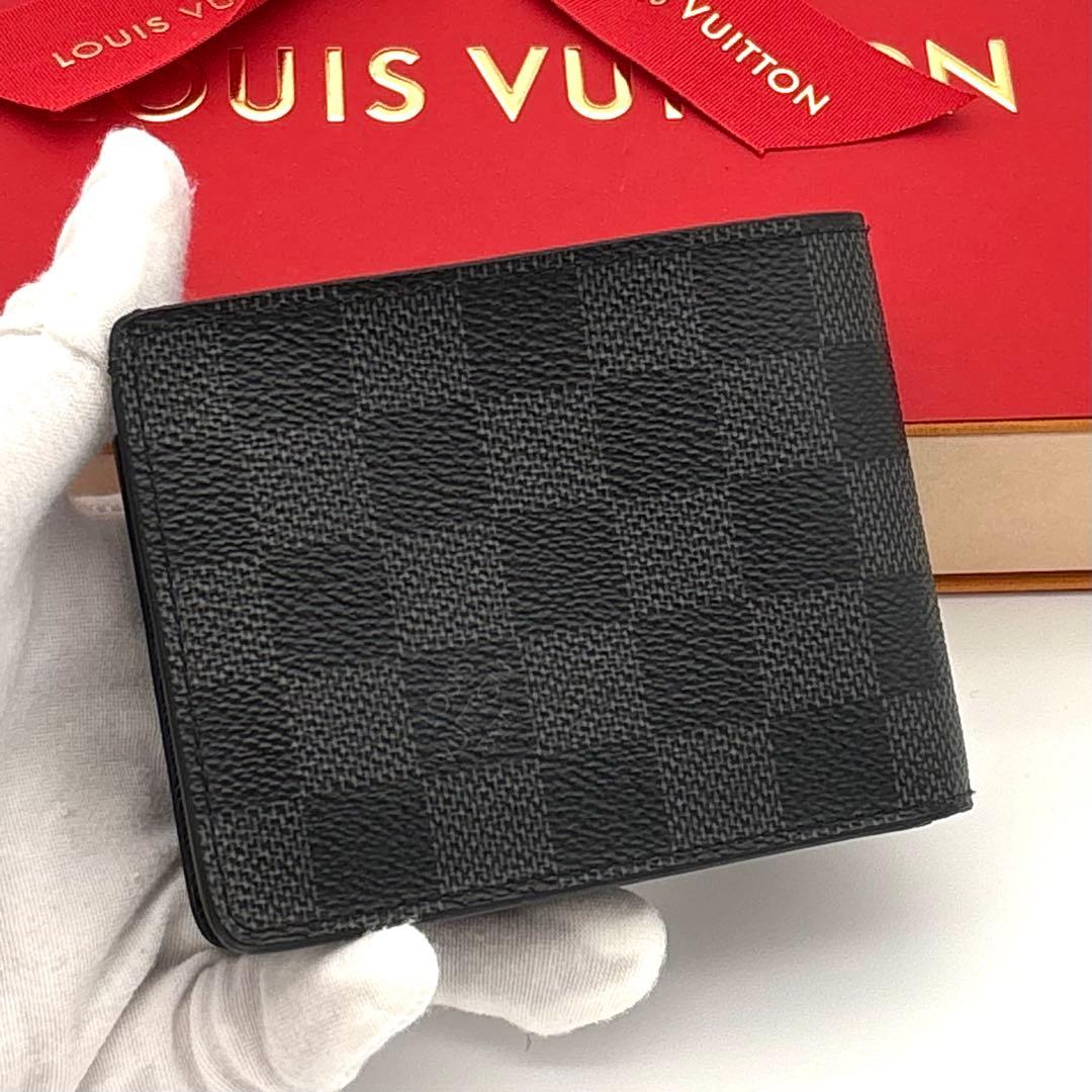 Louis Vuitton Billfold Wallet Damier Graphite Portefeuille — view 2