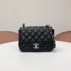 Chanel Mini Quilted Mini Flap CC Logo Shoulder Bag