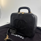Chanel Super Caviar Leather Vanity Shoulder — view 2