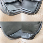 Prada Leather Messenger Bag Black Y2k — view 6