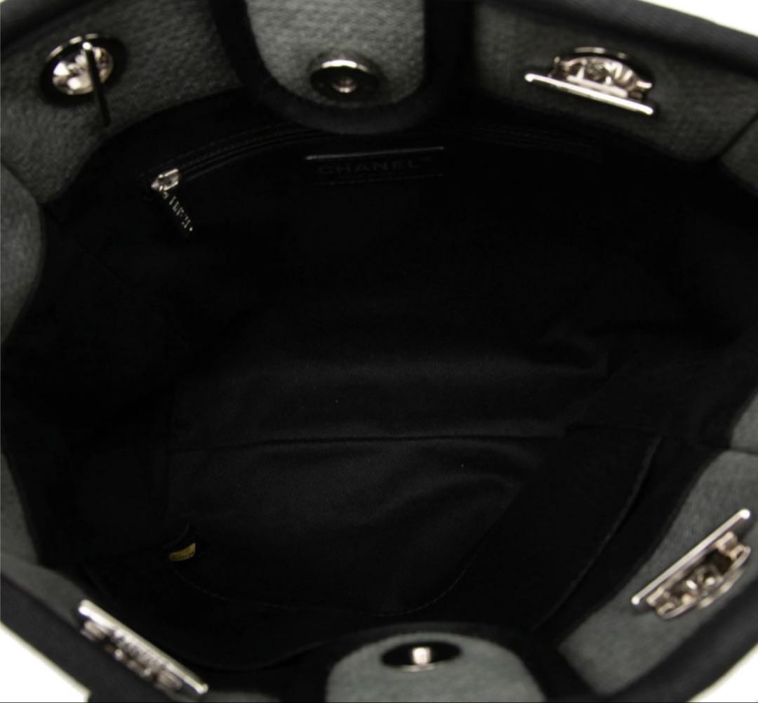 Chanel Deauville PM Chain Tote Shoulder — view 4