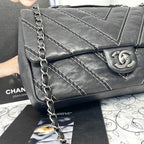 Chanel Double Flap 2-Way Chez Blanc — view 4