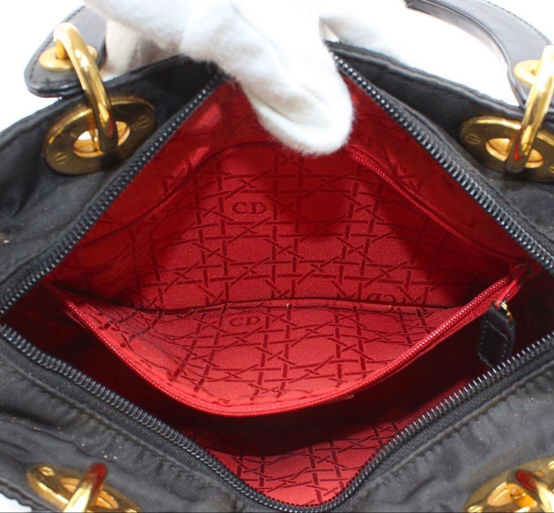 Dior Lady Nylon Handbag — view 9