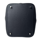 Hermes Picotin Lock MM Noir Black Taurillon Clemence Handbag — view 6
