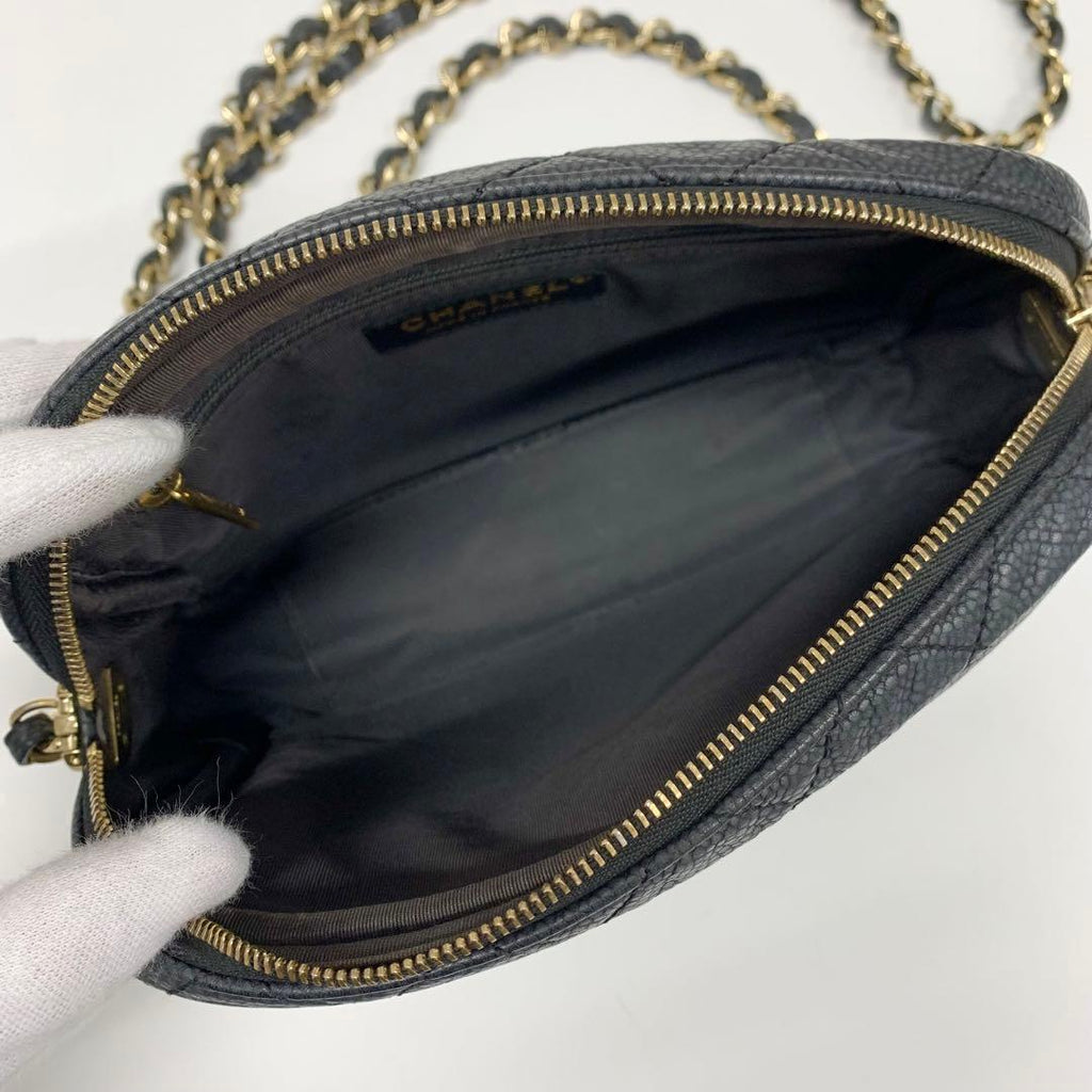Chanel CC Logo Camera Bag Tassel Chain — view 6