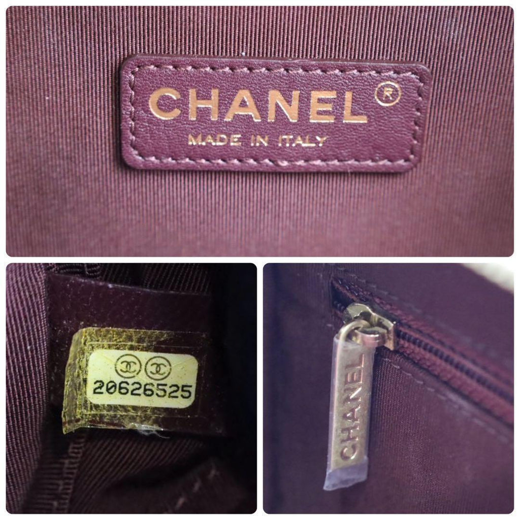 Chanel Camera Bag Blanc Zu Gold — view 8